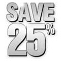 Save 25% on AMSOIL
